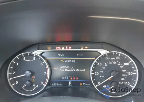 2023 Nissan Altima Sl z USA, uszkodzony, nr VIN 1N4BL4EW3PN407172